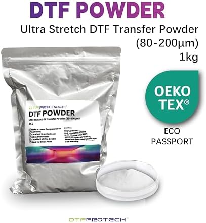 DTFPROTECH TPU Powder - Ultra Stretch Recovery & Flexibility